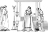 Penelope And The Suitors Image
